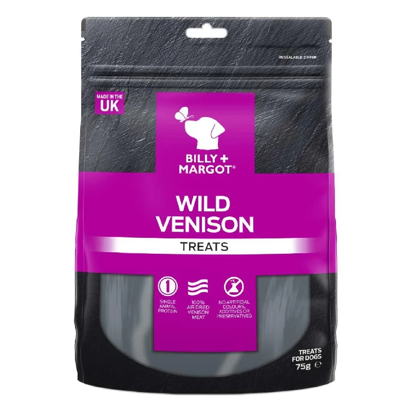 Billy & Margot Venison Dog Treats 75g