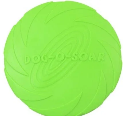 Bite Resistant Silicone Dog Frisbee