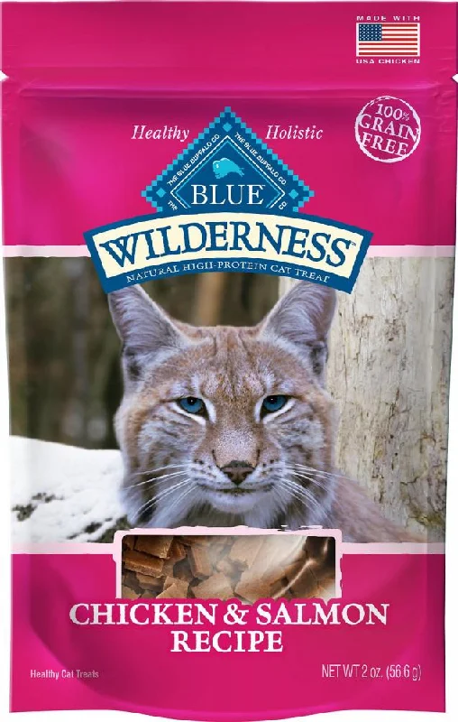 Blue Buffalo Wilderness Chicken & Salmon Cat Treats (2-oz)