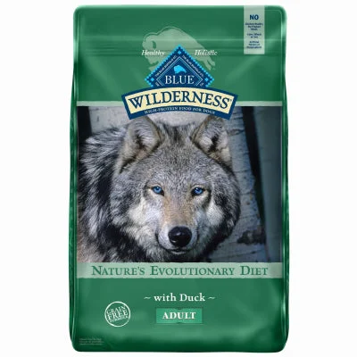 Blue Buffalo Blue Wilderness Duck Dry Dog Food Grain Free 24 lb.