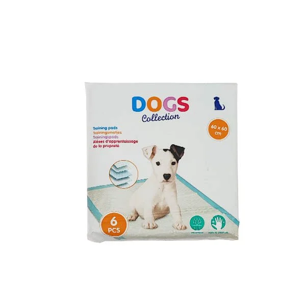 Dogs Collec. Training Pads 60x60cm 6 Pack