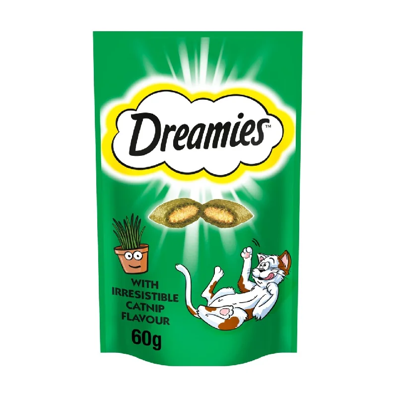 Dreamies Adult 1+ Cat Treats with Catnip 60g