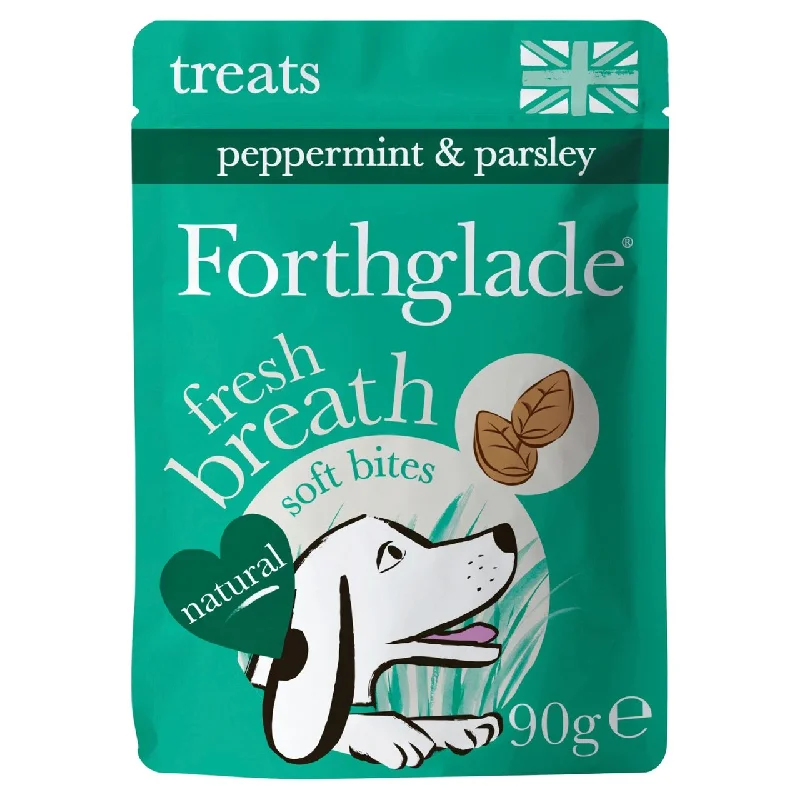 Forthglade Natural Functional Soft Bite Treats Fresh Breath 90g