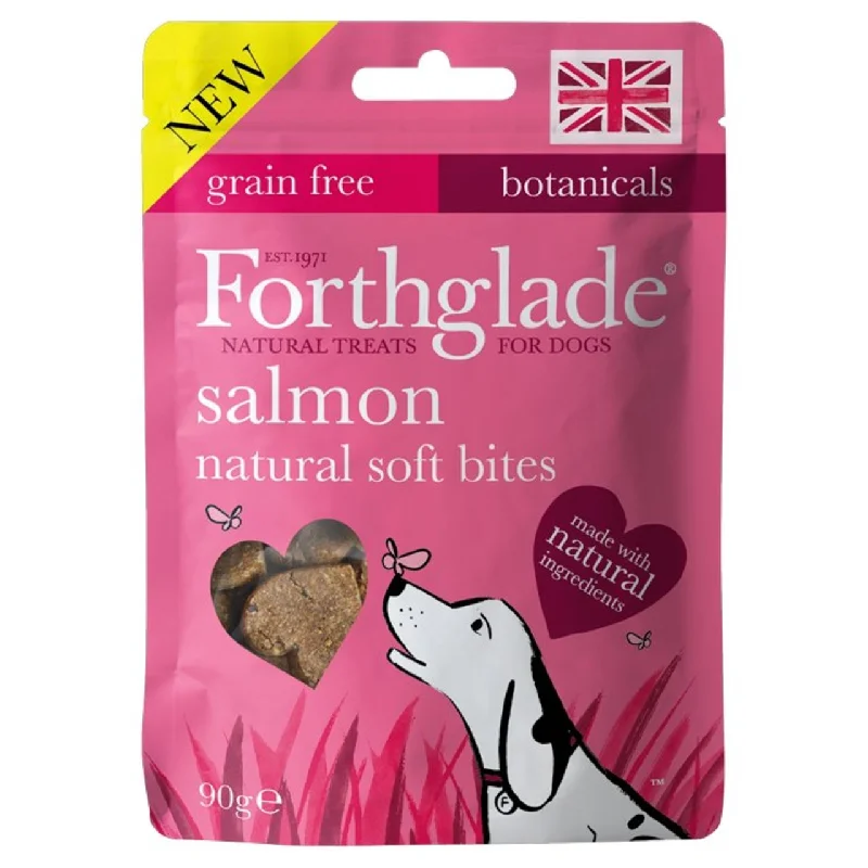 Forthglade Natural Soft Bites Salmon Dog Treats 90g