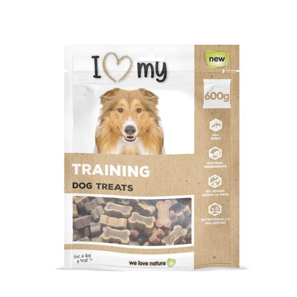 I Love My Dog Duo Bones Treats 600g