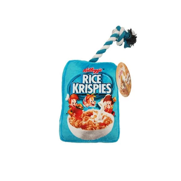 Kellogs Rice Krispies Squeaky Dog Toy