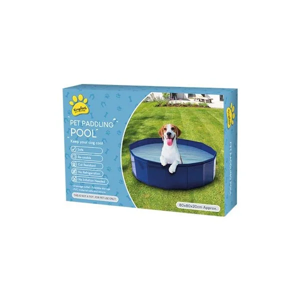 Kingdom Pet Paddling Pool 80x80x20cm