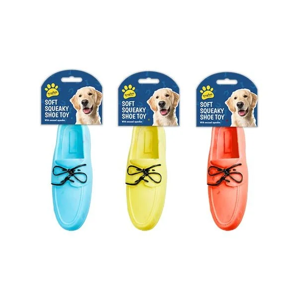 Kingdom Soft Squeaky Shoe Toy