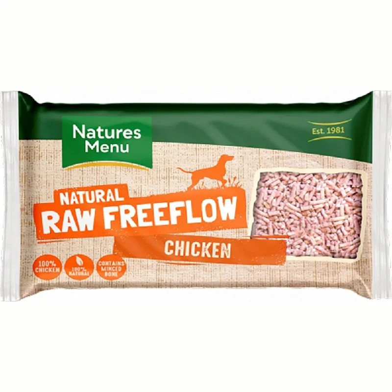 NATURES MENU HOME PREPARE RAW CHICKEN FREEFLOW MINCE 2Kg