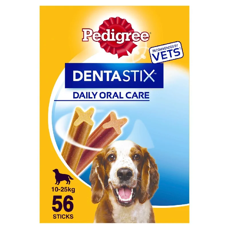 Pedigree Dentastix Daily Adult Medium Dog Dental Treats 56 x 26g