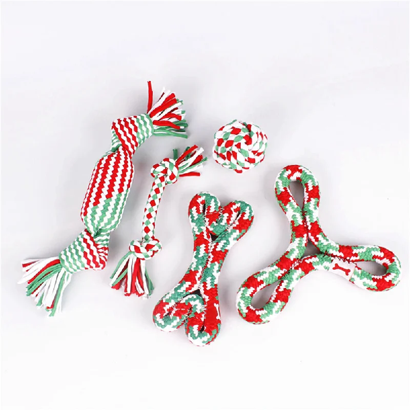 PAWS ASIA China Wholesale Assorted Style Hand Made Christmas Present Dog Toy