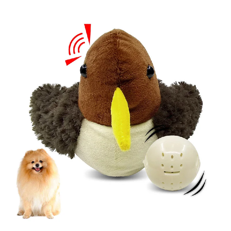 PAWS ASIA Suppliers Fluff Cute Shape Interactive Squeaky Funny Plush Electric Robot Walking Dog Toys