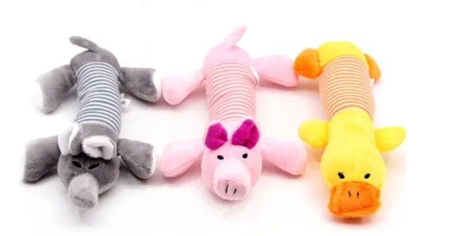 Plush Squeaky Dog Toys