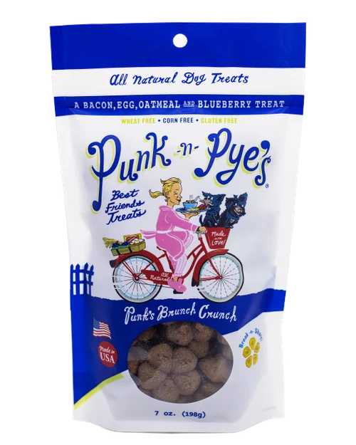 Punk-n-Pye's Punk's Brunch Crunch Dog Treats (7 Oz Bag)