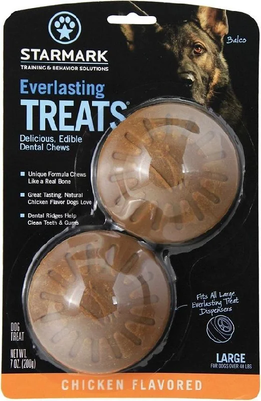 Starmark Everlasting Treats Chicken Flavor Dog Dental Chews