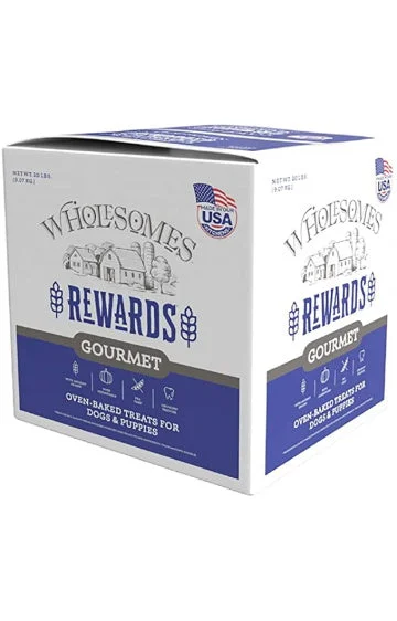 Wholesomes REWARDS Gourmet Dog Treats 20lb Box