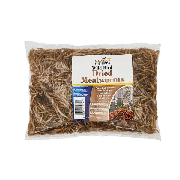 Wild Bird Dried Mealworms 100g