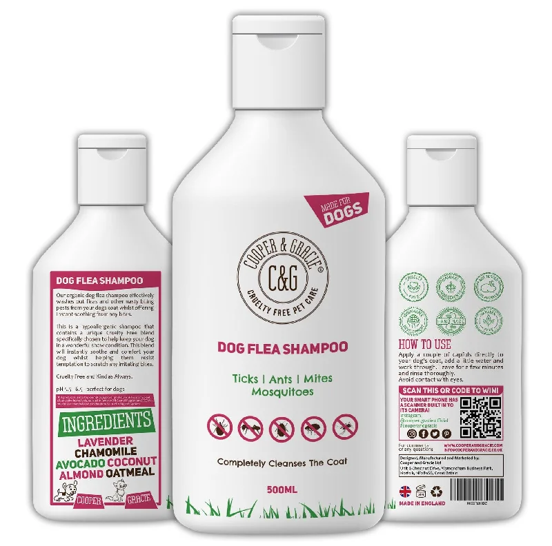 Flea and Tick Shampoo for Dogs