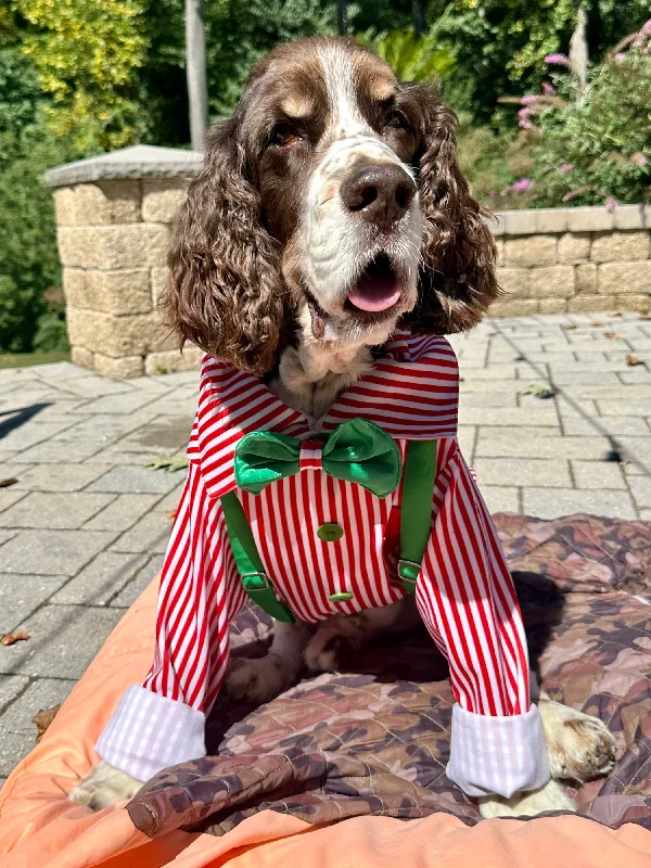 Candy Cane King Dog Shirt