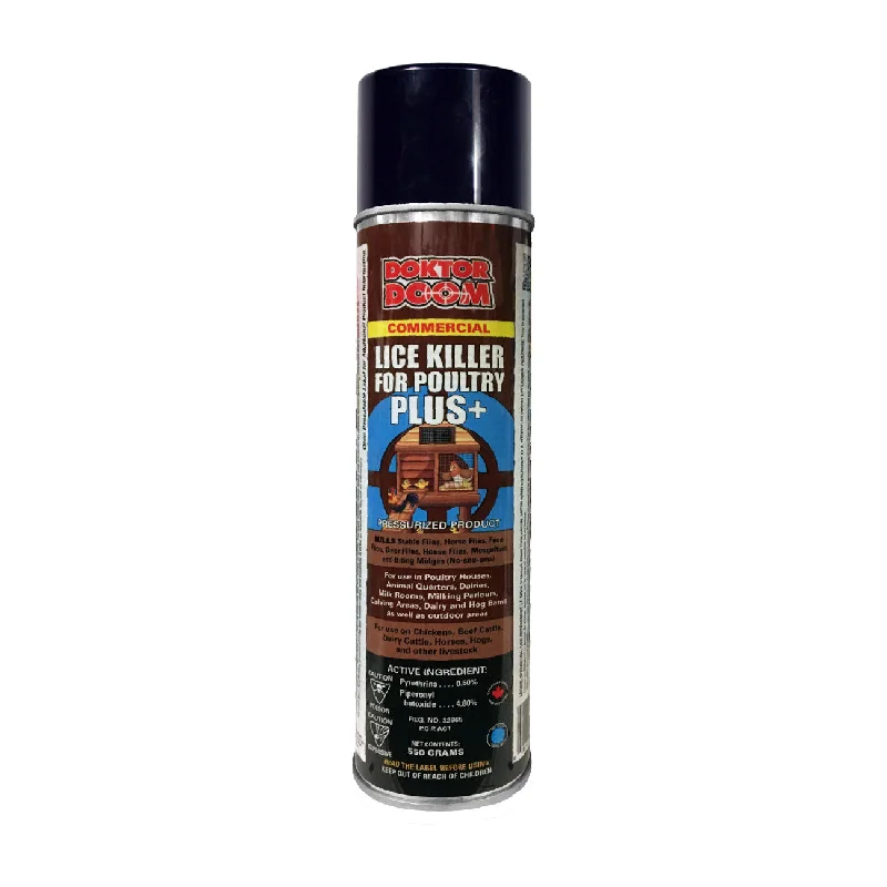 Doktor Doom Lice Killer For Poultry Plus+ 550g