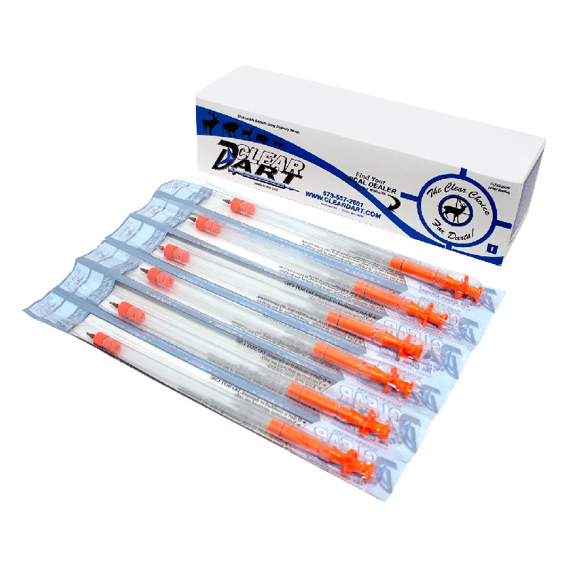 Clear Dart™ Patented Front End Loading Hub (24/box)