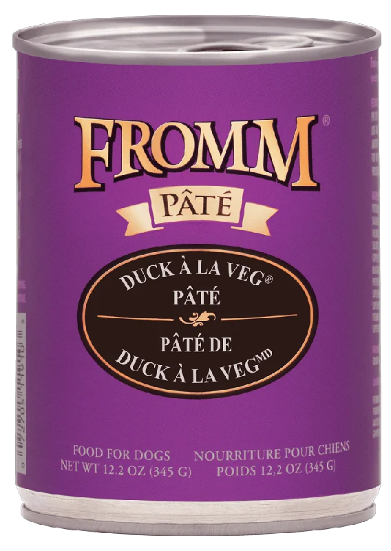 Fromm Duck À La Veg® Pâté Dog Food Wet Food 12.2 oz