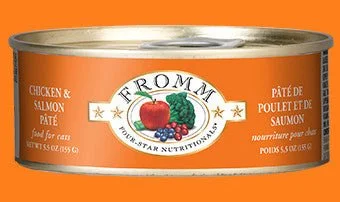 Fromm Chicken & Salmon Pate Cat Cans