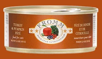 Fromm Turkey and Pumpkin Pate  Cat Can 5.5oz