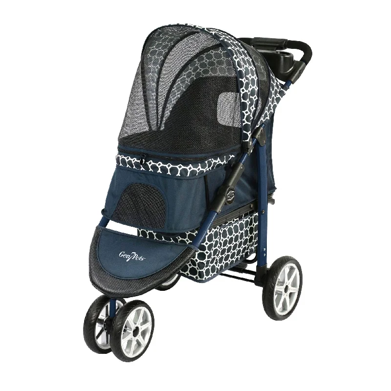 Gen7Pets Monaco Dress Blue Pet Stroller