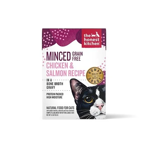 Honest Kitchen Minced Chicken & Salmon 5.5 oz