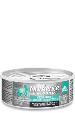 Nutrience Infusion Pâté Indoor Formula – Healthy Wet Cat Food for Indoor Cats 156 g