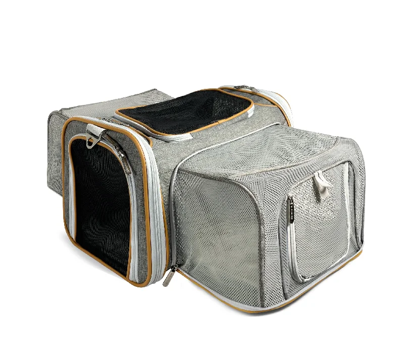 Mr. Peanut's Platinum Series Double Expandable Pet Carrier