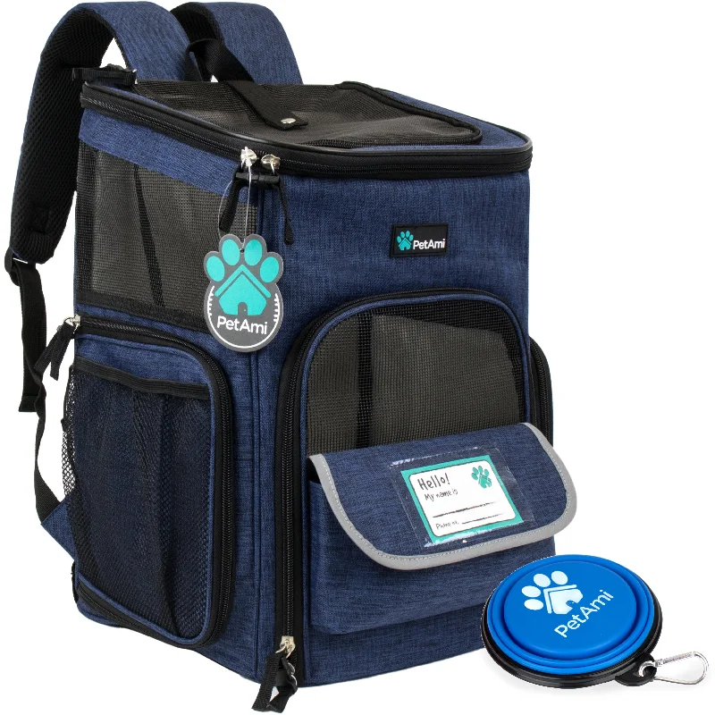 Premium 4 Way Entry Pet Carrier Backpack