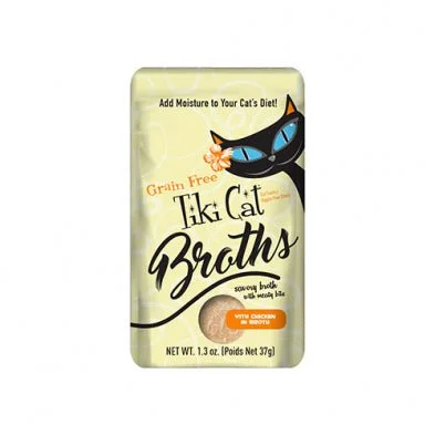 Tiki Cat® Broths™ with Chicken in Broth Wet Cat Food Topper 1.3 oz