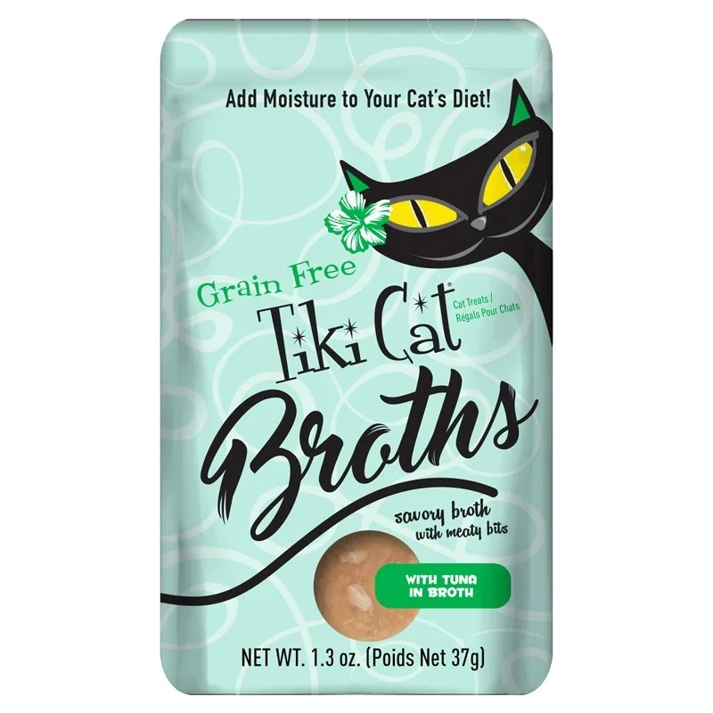 Tiki Cat® Broths™ Tuna in Broth Wet Cat Food Topper 1.3 oz