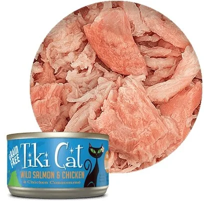 Tiki Cat - Napili Luau - Wild Salmon & Chicken