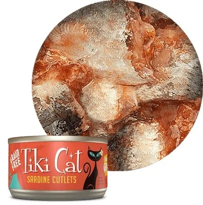 Tiki Cat  - Tahitian Grill - Sardine Cutlets