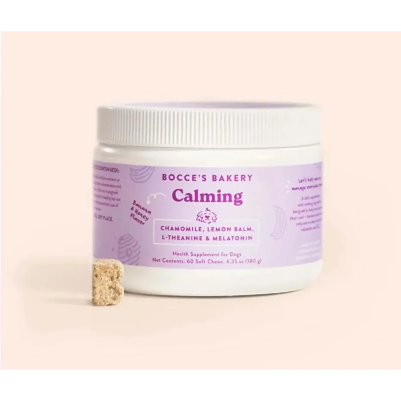 Bocce's Bakery Calming 60 Count Soft Chew Dog Supplements