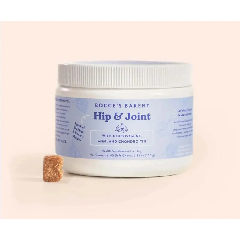 Bocce's Bakery Hip & Joint 60 Count Soft Chew Dog Supplements