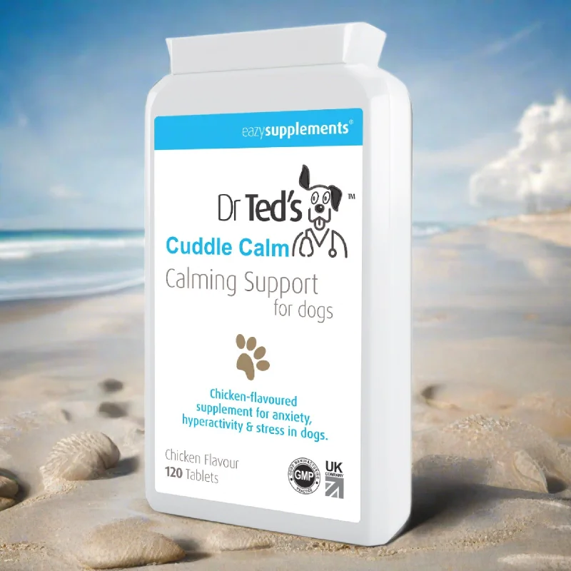 Dr Ted's Cuddle Calm - a Chicken-Flavored Calming Supplement