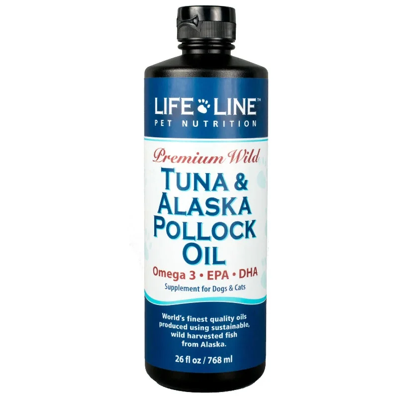 Life Line Pet Wild Tuna + Wild Alaska Pollock Oil