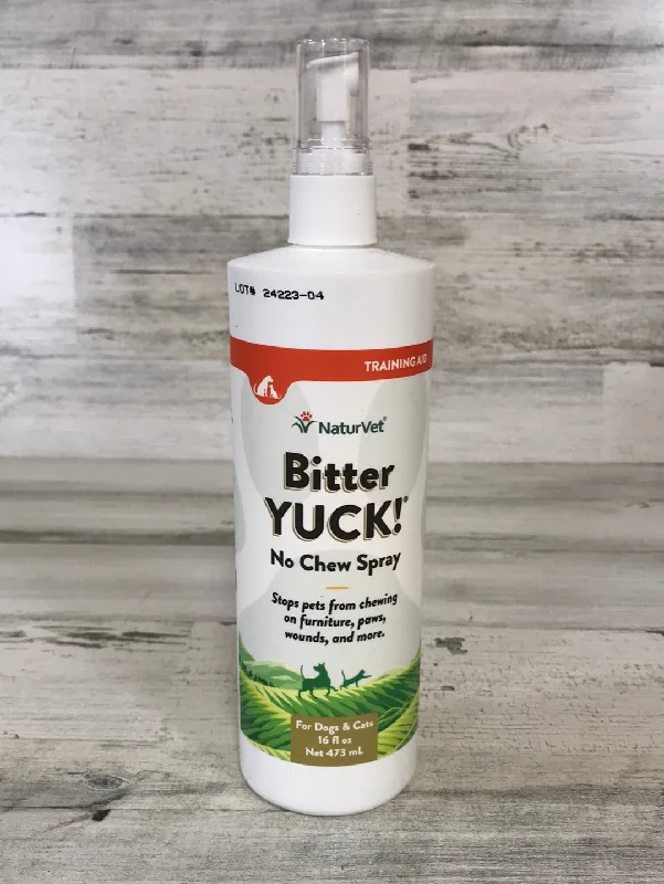 NaturVet Bitter Yuck No Chew Spray 8oz