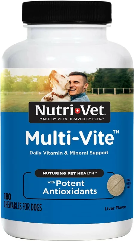 Nutri-Vet Multi-Vite Chewable Tablets for Dogs