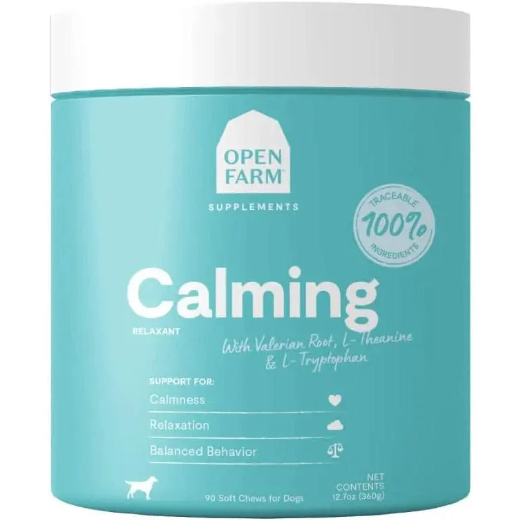 Open Farm Calming Chew Dog Supplement 90 Count