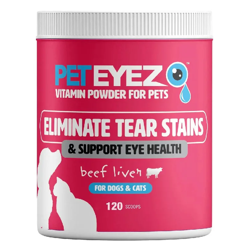 Pet Eyez Beef Food Topper Vitamin Powder for Dogs and Cats 8oz