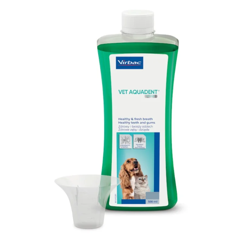 Virbac Vet Aquadent FR3SH Water Supplement For Cats and Dogs